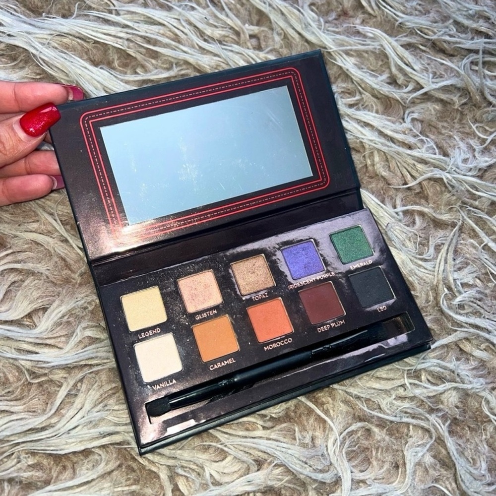 Anastasia Beverly Hills Eyeshadow Palette - Gold, Purple, Green Hues